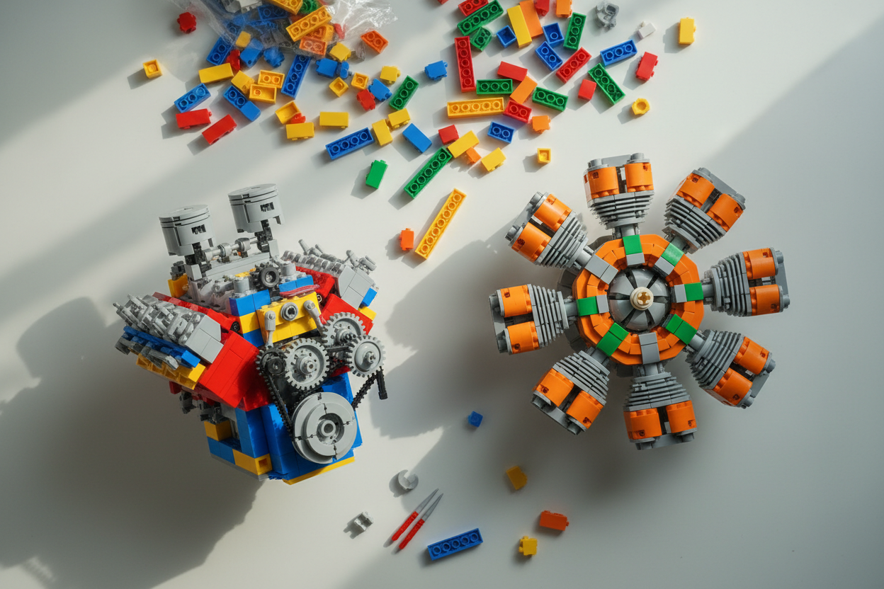 MOC Brick Engine Models: Where LEGO Meets Engineering