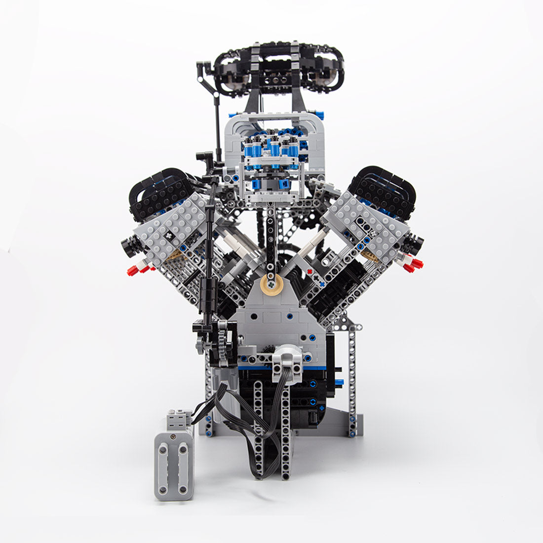 MOC Chevy Small-Block V8 Supercharged Engine Blocks