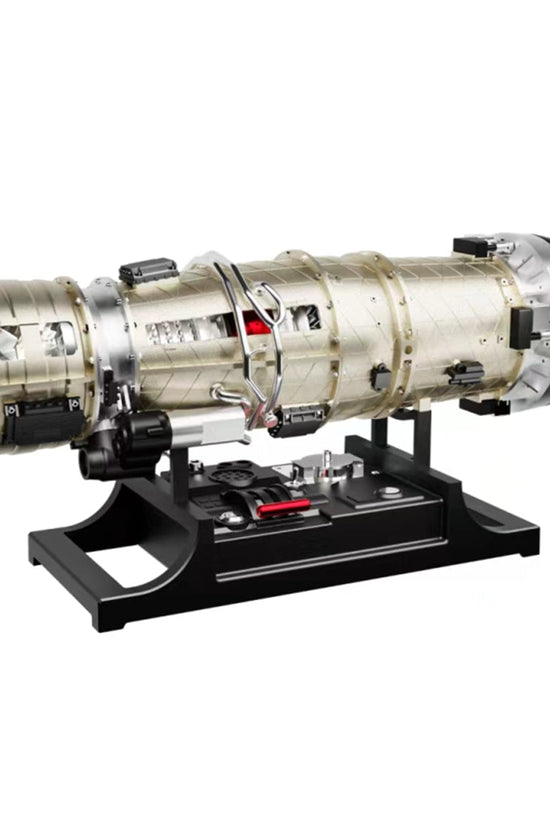 F135 Military Turbofan Engine Model with Lights & Effects