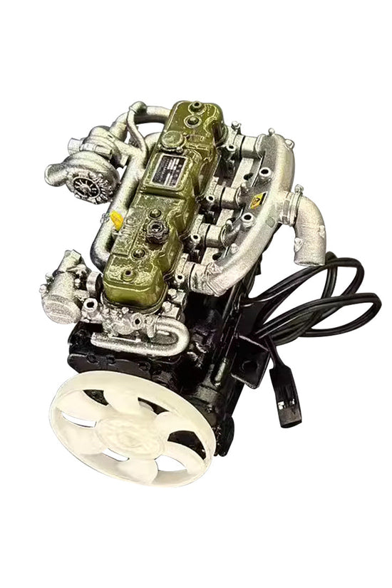 1/10 Resin Vintage Inline-4 Diesel Engine for RC Crawlers