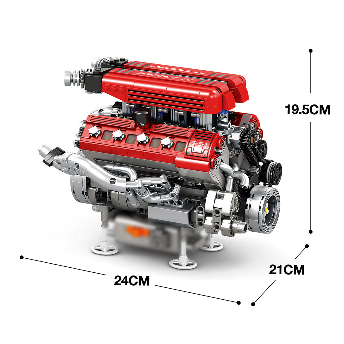 MOC F1 V8 Engine Blocks