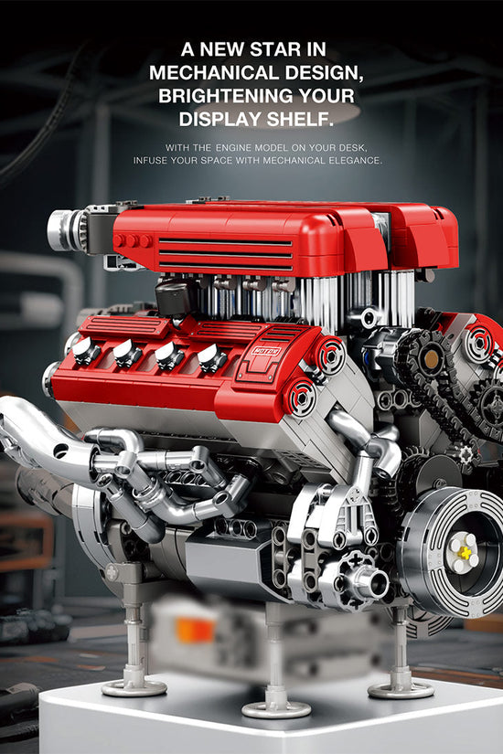 MOC F1 V8 Engine Blocks