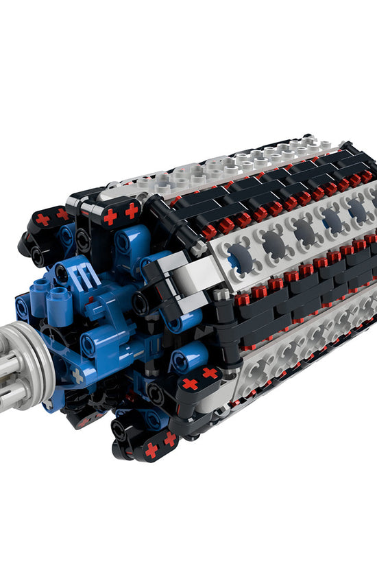 MOC Wright R-2160 Tornado 42-Cylinder Radial Engine Blocks