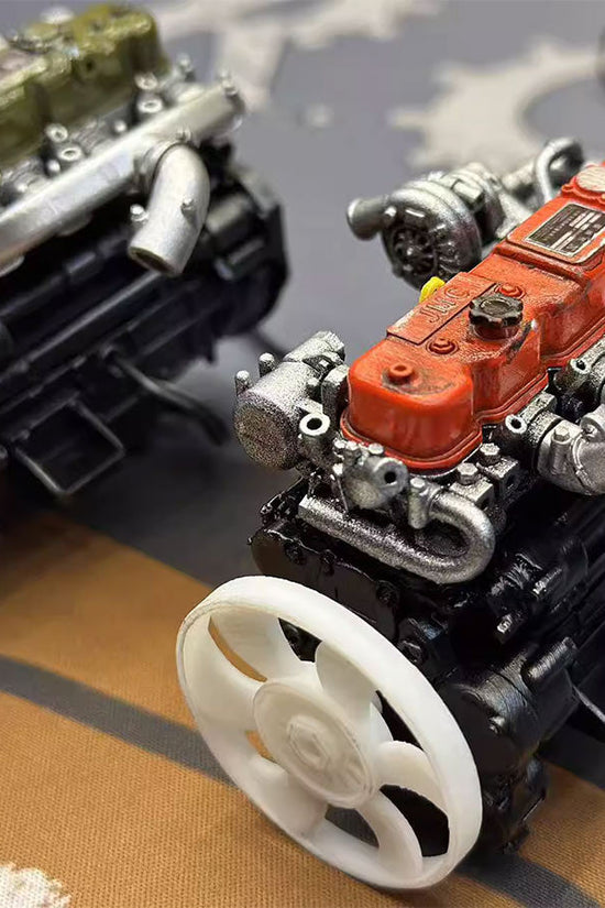 1/10 Resin Vintage Inline-4 Diesel Engine for RC Crawlers