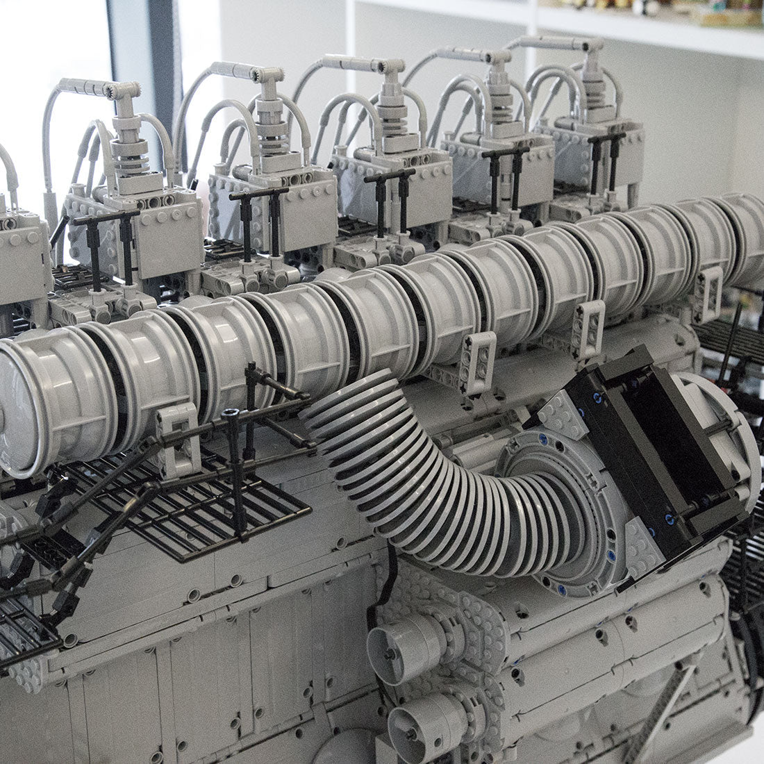 MOC Two-Stroke Turbocharged Marine Diesel Engine Blocks