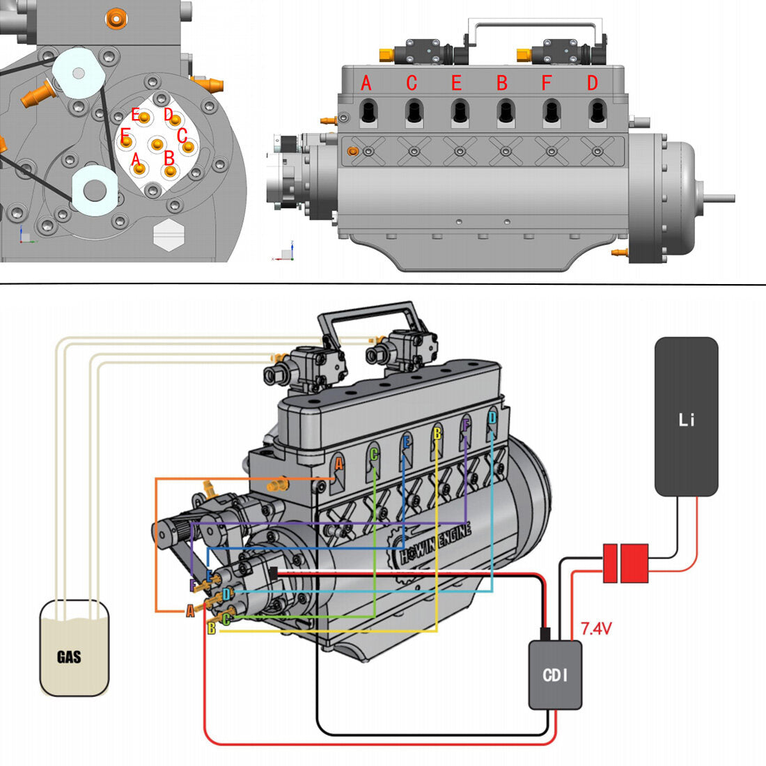 L6 Gasoline Engine
