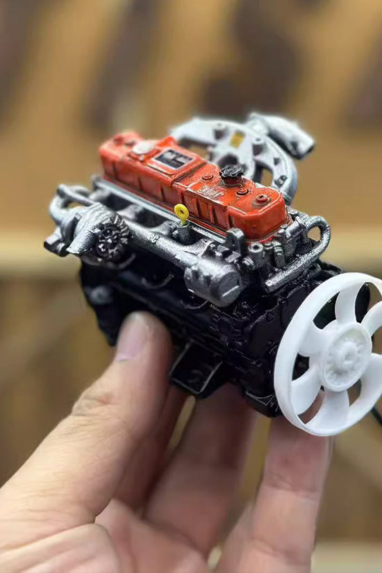 1/10 Resin Vintage Inline-4 Diesel Engine for RC Crawlers