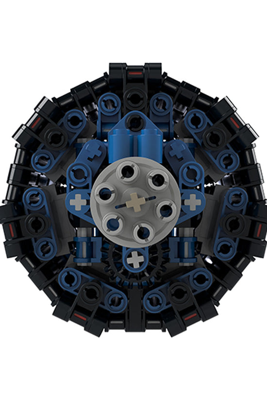 MOC Wright R-2160 Tornado 42-Cylinder Radial Engine Blocks