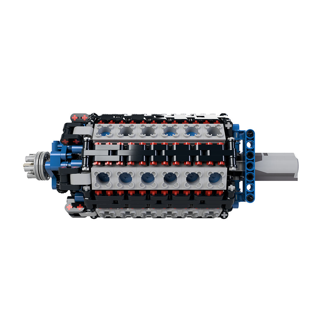 MOC Wright R-2160 Tornado 42-Cylinder Radial Engine Blocks